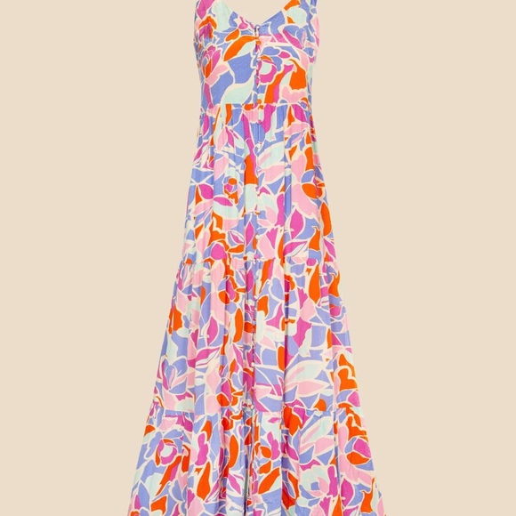 NWT FRNCH Amande maxi dress XS - Picture 5 of 10